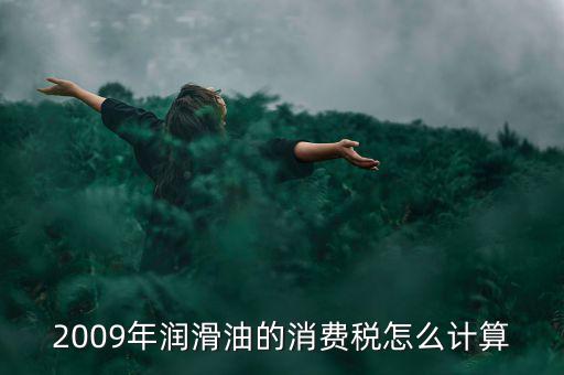 汽油消費(fèi)稅如何計(jì)算公式，2009年潤(rùn)滑油的消費(fèi)稅怎么計(jì)算