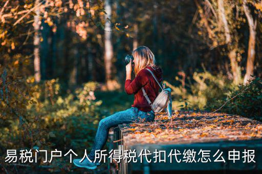 代扣個(gè)人所得稅如何申報(bào)，易稅門戶個(gè)人所得稅代扣代繳怎么申報(bào)