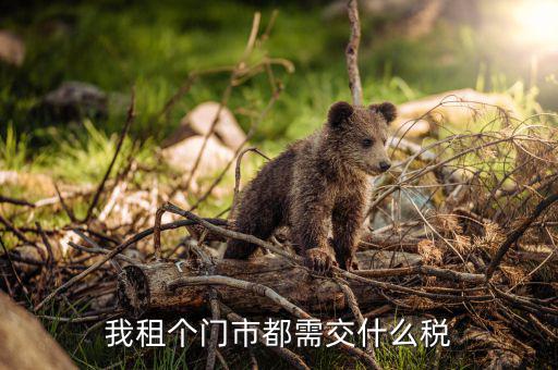 出租門市稅費如何計算，我租個門市都需交什么稅