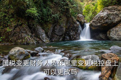 江西國(guó)稅局網(wǎng)上如何更改辦稅員，國(guó)稅變更財(cái)務(wù)人員在哪里變更稅控盤(pán)上可以更改嗎