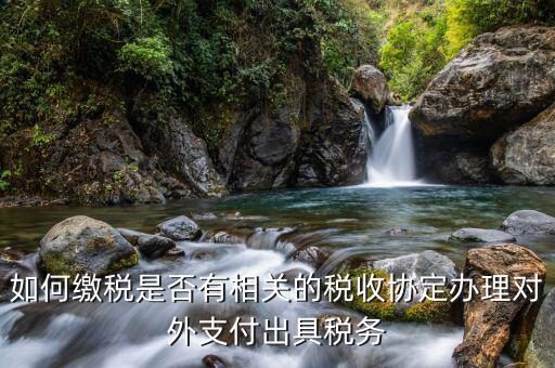 如何查詢是否有稅收協(xié)定，如何繳稅是否有相關(guān)的稅收協(xié)定辦理對外支付出具稅務(wù)
