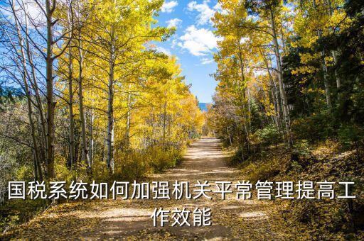 國(guó)稅如何加強(qiáng)對(duì)集中辦公區(qū)管理辦法，國(guó)稅系統(tǒng)如何加強(qiáng)機(jī)關(guān)平常管理提高工作效能