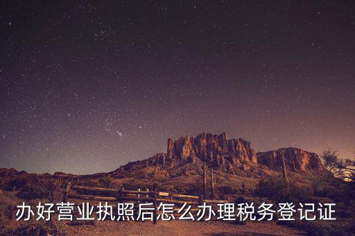 新辦企業(yè)如何去稅務(wù)局登記，辦好營(yíng)業(yè)執(zhí)照后怎么辦理稅務(wù)登記證