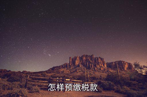 在電子稅務(wù)局網(wǎng)上如何預(yù)繳稅款，具體網(wǎng)上繳納稅款流程