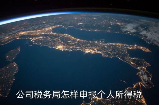 國稅局如何繳納個(gè)稅，網(wǎng)上稅務(wù)局如何交個(gè)人所得稅呢