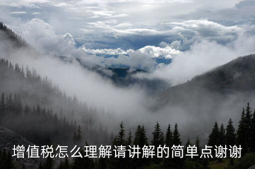 納稅人如何認(rèn)識(shí)增值，增值稅的理解