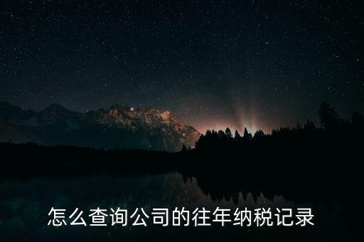 如何查詢商戶繳稅記錄，怎么在地方稅務(wù)網(wǎng)上系統(tǒng)里查往月的繳稅記錄