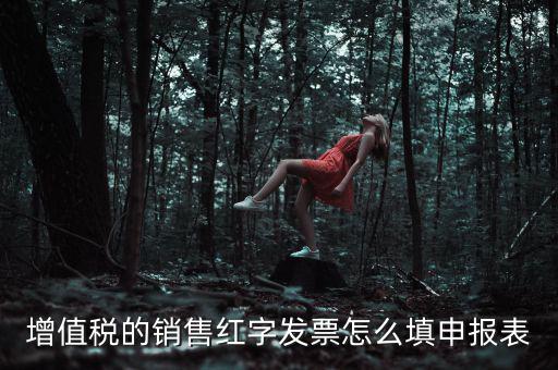 紅字開票金額如何填寫增值稅申報表，紅字發(fā)票如何填寫增值稅報表二