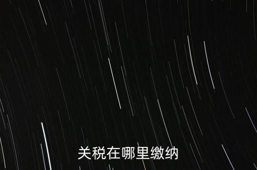 如何用微信青島交關(guān)稅，關(guān)稅在哪里繳納