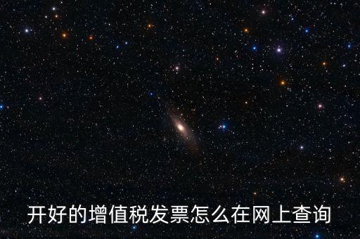 開(kāi)好的增值稅發(fā)票怎么在網(wǎng)上查詢(xún)