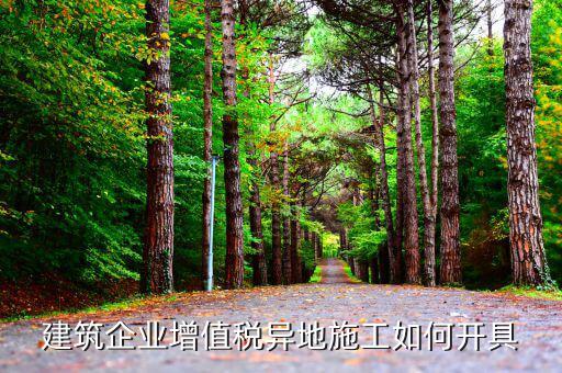 外地施工 單位如何開(kāi)票，建筑施工企業(yè)出省施工稅票問(wèn)題怎么開(kāi)據(jù)
