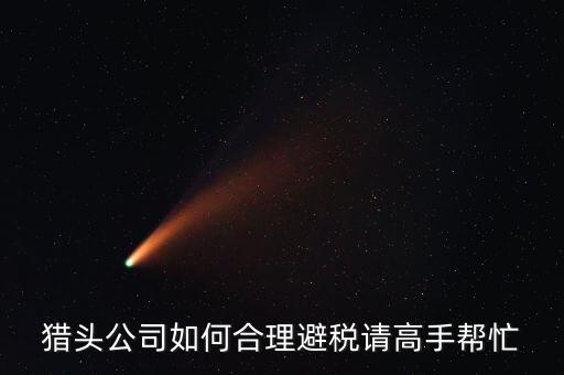 咨詢服務企業(yè)如何避稅，企業(yè)如何能夠合理避稅