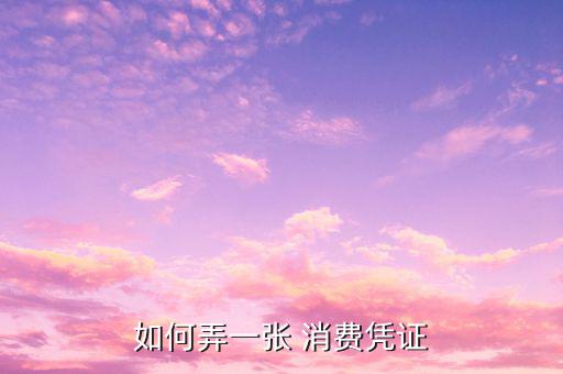 怎么弄到消費貸發(fā)票,捷信貸款消費憑證要求