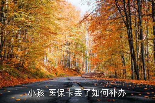 小學(xué)生醫(yī)?？▉G了怎么辦,孩子丟失醫(yī)保卡醫(yī)保中心可當(dāng)場結(jié)算