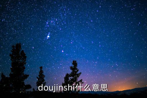 辛宇是什么意思，doujinshi什么意思