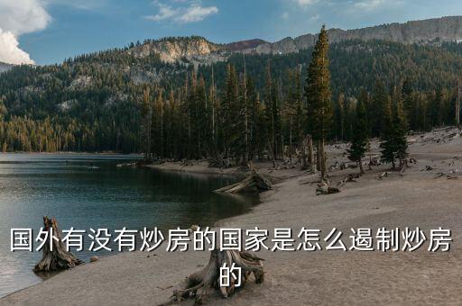 為什么國外不讓炒房，國外為什么不炒房 請看