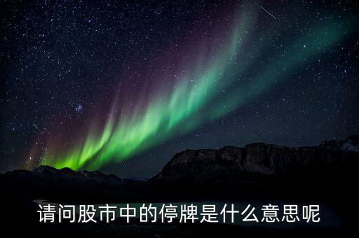 什么是停牌一小時(shí)的股票，股票中停牌1小SZ000是什么意思呢