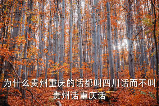 貴州為什么比重慶差，貴州人都覺得重慶是山區(qū)很窮嗎我也是今天遇到一個(gè)貴州銅仁女