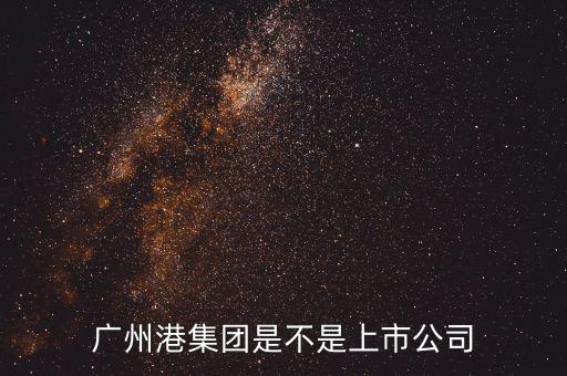 廣州港集團(tuán)什么時(shí)候上市，廣州港集團(tuán)是不是上市公司