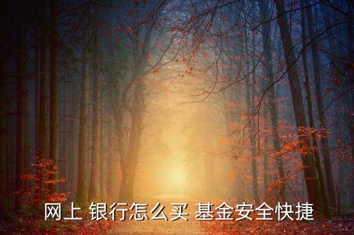 怎么在網(wǎng)上銀行買(mǎi)基金,基金知多少?