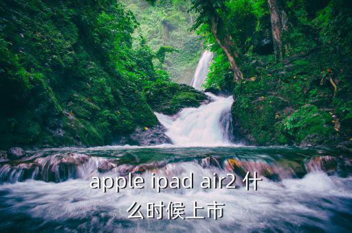 apple ipad air2 什么時(shí)候上市