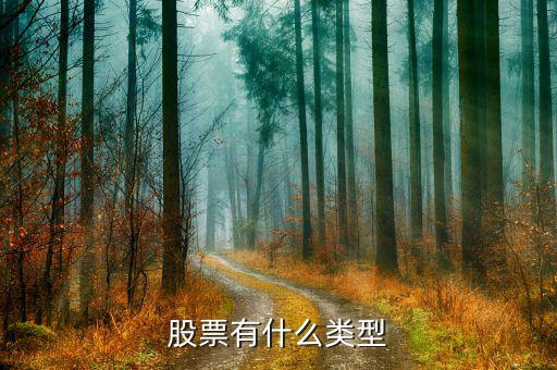 什么類型的股票，股票有什么類型
