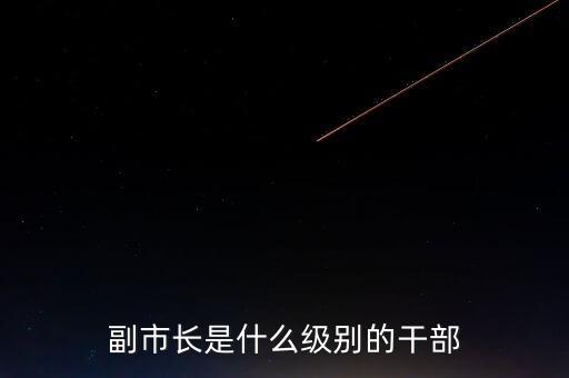 重慶市副市長(zhǎng)是什么級(jí)別，重慶副市長(zhǎng)是什么級(jí)別