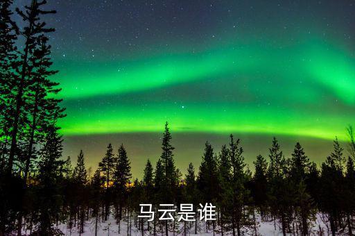 馬云什么人，馬云是誰