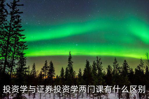 什么叫投資學(xué)，投資學(xué)是一門獨(dú)立的學(xué)科還是從屬于金融或經(jīng)濟(jì)學(xué)