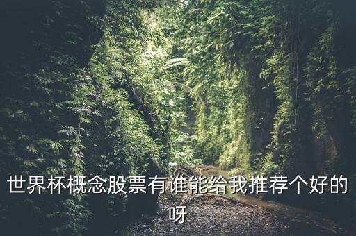 世界杯什么股票好，世界杯概念股票有誰能給我推薦個好的呀