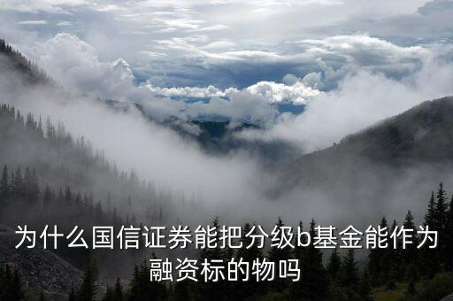為什么a股可以交易b級基金，證券A股賬戶可以買基金B(yǎng)嗎