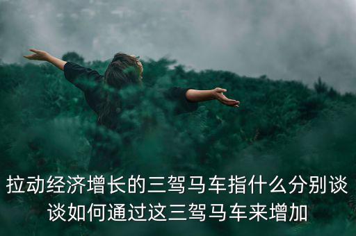 拉動(dòng)經(jīng)濟(jì)增長(zhǎng)的三駕馬車(chē)指什么分別談?wù)勅绾瓮ㄟ^(guò)這三駕馬車(chē)來(lái)增加