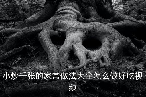 炒什么張，河南飯館的炒千張是什么