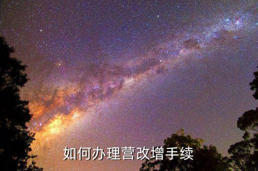 房地產(chǎn)經(jīng)紀(jì)及咨詢企業(yè)營(yíng)改增需要什么資料，如何辦理營(yíng)改增手續(xù)