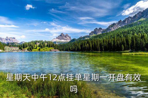禮拜什么時(shí)候掛單好，申銀萬(wàn)國(guó)股票賬號(hào) 星期天晚上9點(diǎn)掛單周一早上是否有效