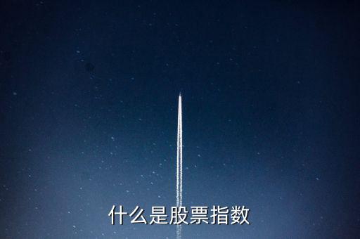 股市的指數指什么，在股票中什么是指數