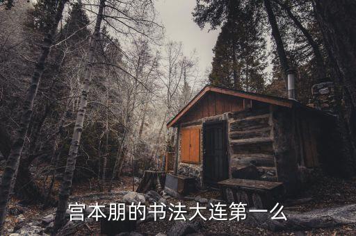 80后書(shū)法家叫什么，宮本朋的書(shū)法大連第一么