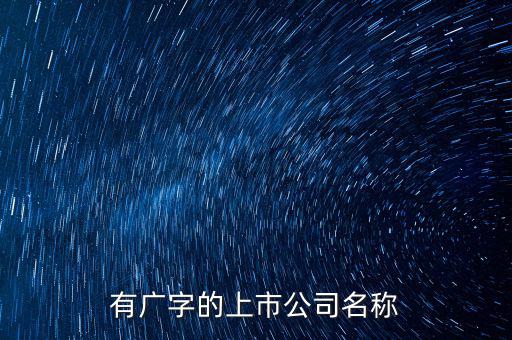 廣投集團(tuán)旗下有些什么上市公司，中國國電集團(tuán)旗下有哪些上市公司