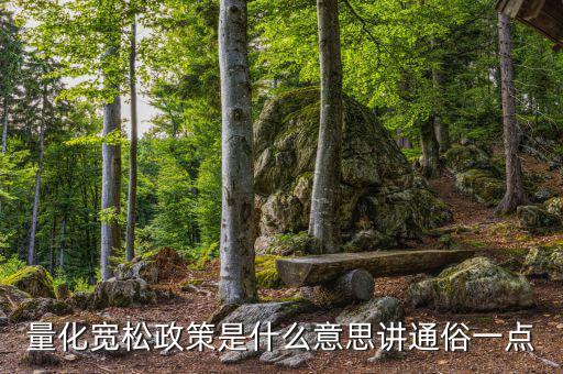 量化寬松政策是什么意思，什么叫做量化寬松政策