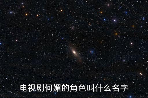 何媚與林騰蛟什么關(guān)系，電視劇何媚的角色叫什么名字