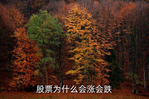 股票為什么會上漲下跌，股票為什么會漲會跌啊