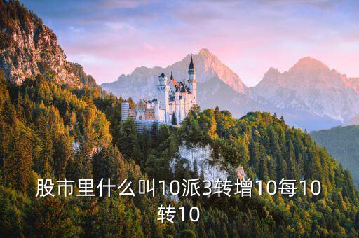 10送10派3是什么意思，10轉(zhuǎn)10派3是什么意思