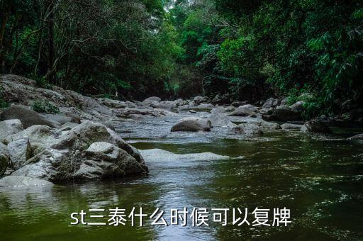st三維什么時(shí)候復(fù)盤，ST方向什么時(shí)候復(fù)盤
