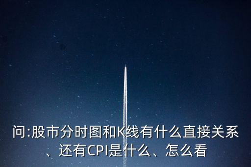 問:股市分時圖和K線有什么直接關(guān)系、還有CPI是什么、怎么看