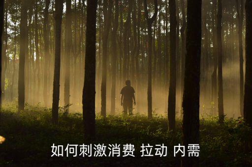 怎么拉動內需,什么是內需達成共識是環(huán)保行業(yè)內需
