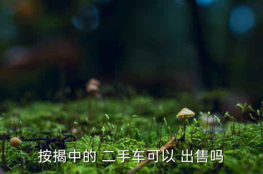 二手車(chē)貸款的怎么出售,汽車(chē)貸款流程