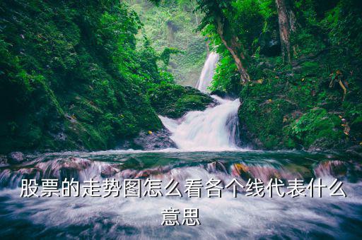  股票的走勢圖怎么看各個(gè)線代表什么意思
