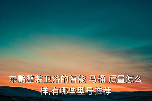 國產(chǎn)自動馬桶質(zhì)量怎么樣,?，斨悄荞R桶排便后自動沖洗功能齊全