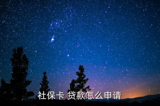 社?？?貸款怎么申請(qǐng)