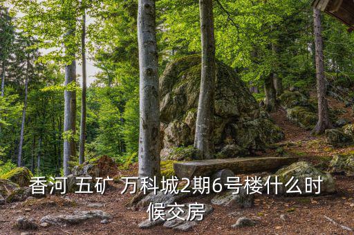 香河 五礦 萬科城2期6號樓什么時(shí)候交房